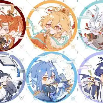 食物语楚夷花糕鸡茸金丝笋三鲜脱骨鱼子推燕北京烤鸭平涂日系q版同人