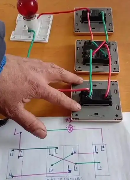 一看就会!三控开关接线法