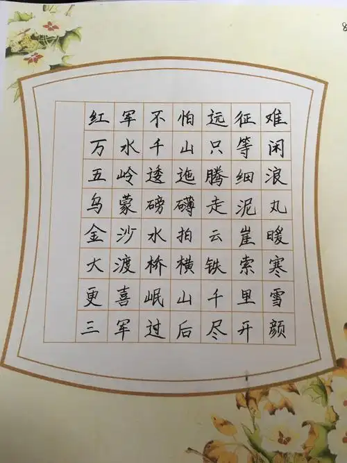 书写经典-传承文化—锦山第四小学青年教师钢笔字比赛