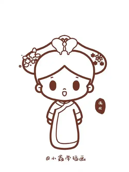 每日练习简笔画人物