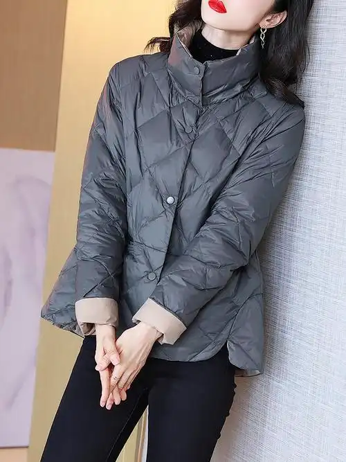 冬装羽绒服短款