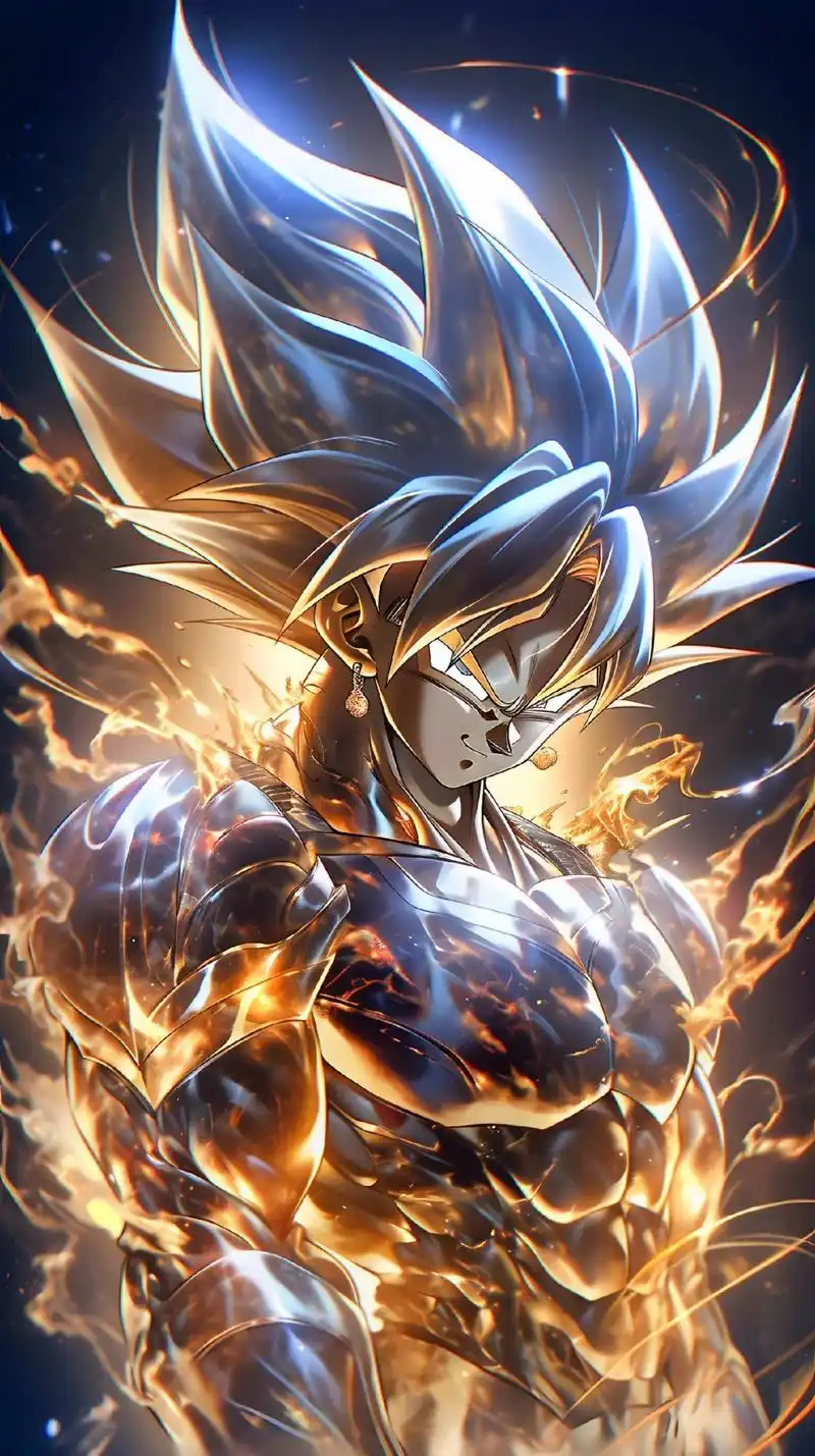 来自超级赛亚人的压迫感#超级赛亚人 #龙珠 #锁屏 #手机壁 - 抖音