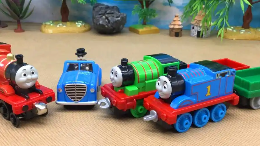 "糖糖亲子游戏"之早教视频:小火车玩具