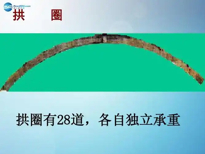 第11 课《中国石拱桥》课件八年级语文上册 新人教版 拱 圈 拱圈有28
