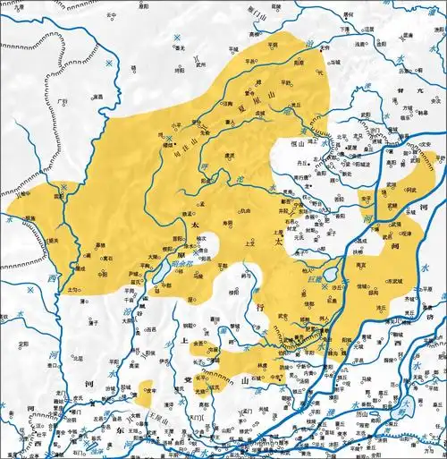 公元前403年赵国疆域