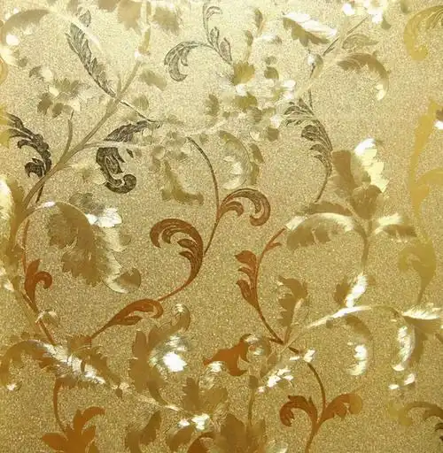 金箔壁纸金箔纸装修效果图