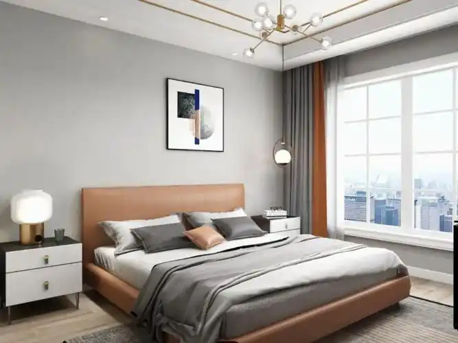 凯雅特软装系列图片轻奢爱马仕橙效果图