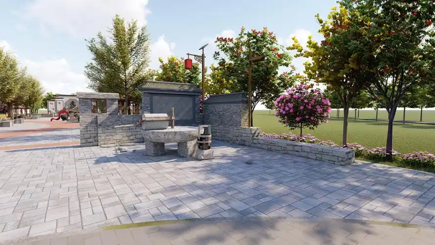 乡村广场|空间|景观设计|家里有只吞金兽 - 原创作品 - 站酷 (zcool)