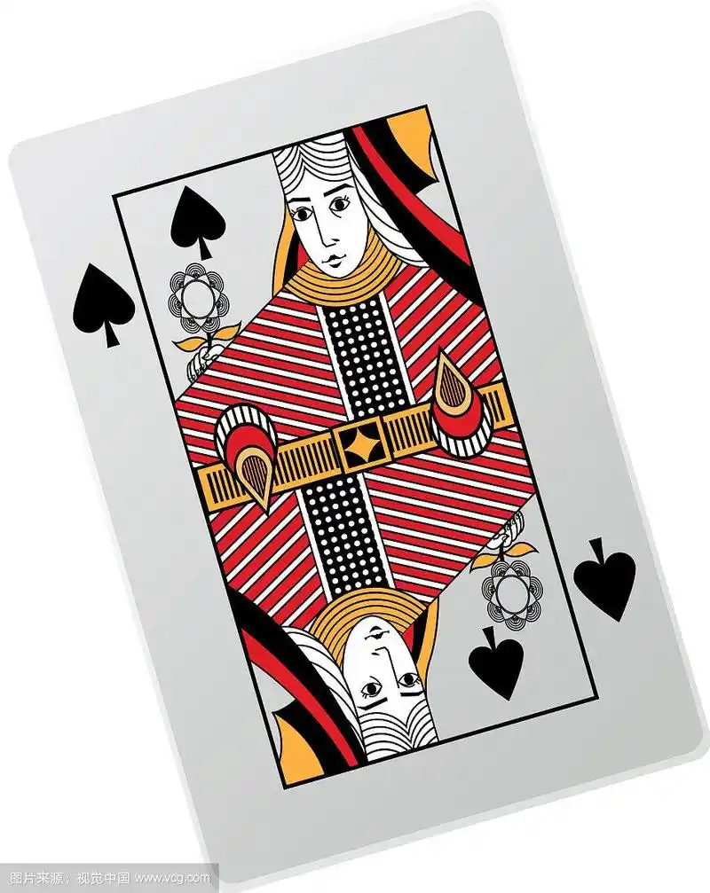 扑克牌中的黑桃k