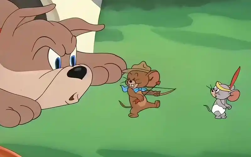 "每日一遍,防止抑郁"一直在给侄子擦屁股的杰瑞#猫和老鼠 #治愈 #经典