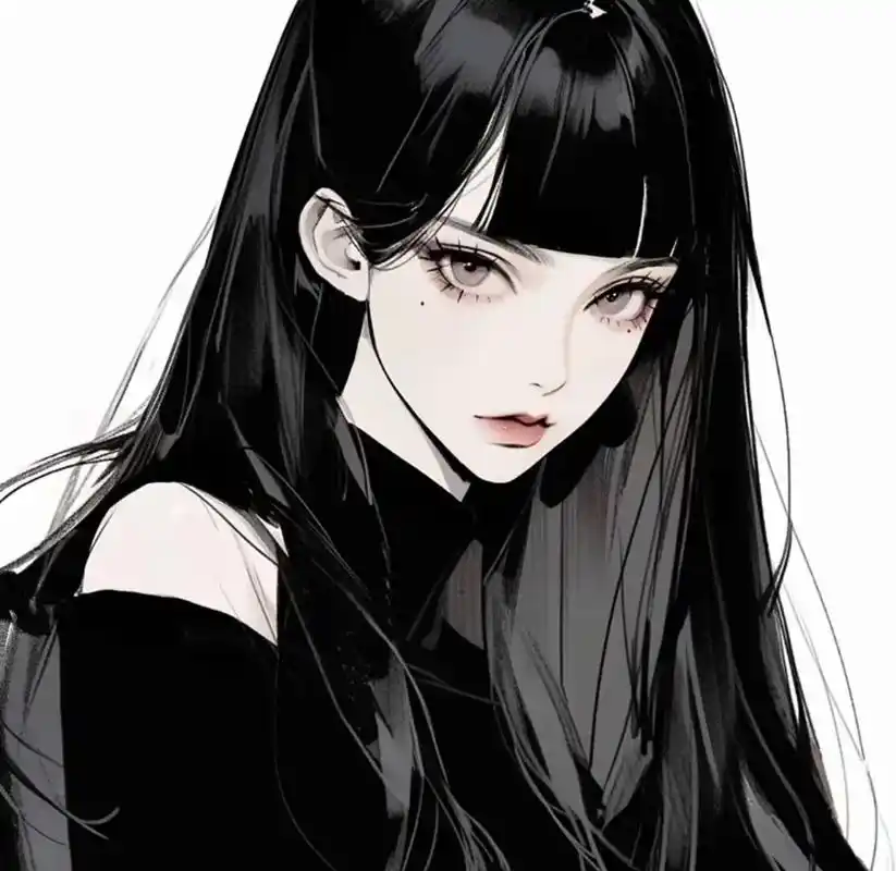 女生动漫头像高冷霸气图片可保存 - 抖音