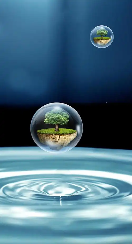 高清手机壁纸‖唯美护眼-一滴水,就是一个世界