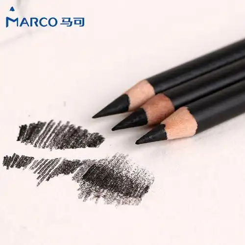 铅笔马可素描碳素笔碳笔绘画炭笔701012cb炭笔