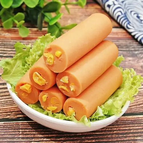 金锣270g火腿肠即食零食香肠鸡肉2袋尚清玉米火腿