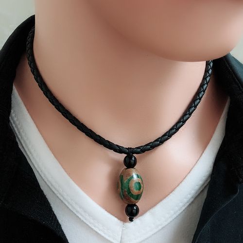 锁骨项链男短款吊坠男士