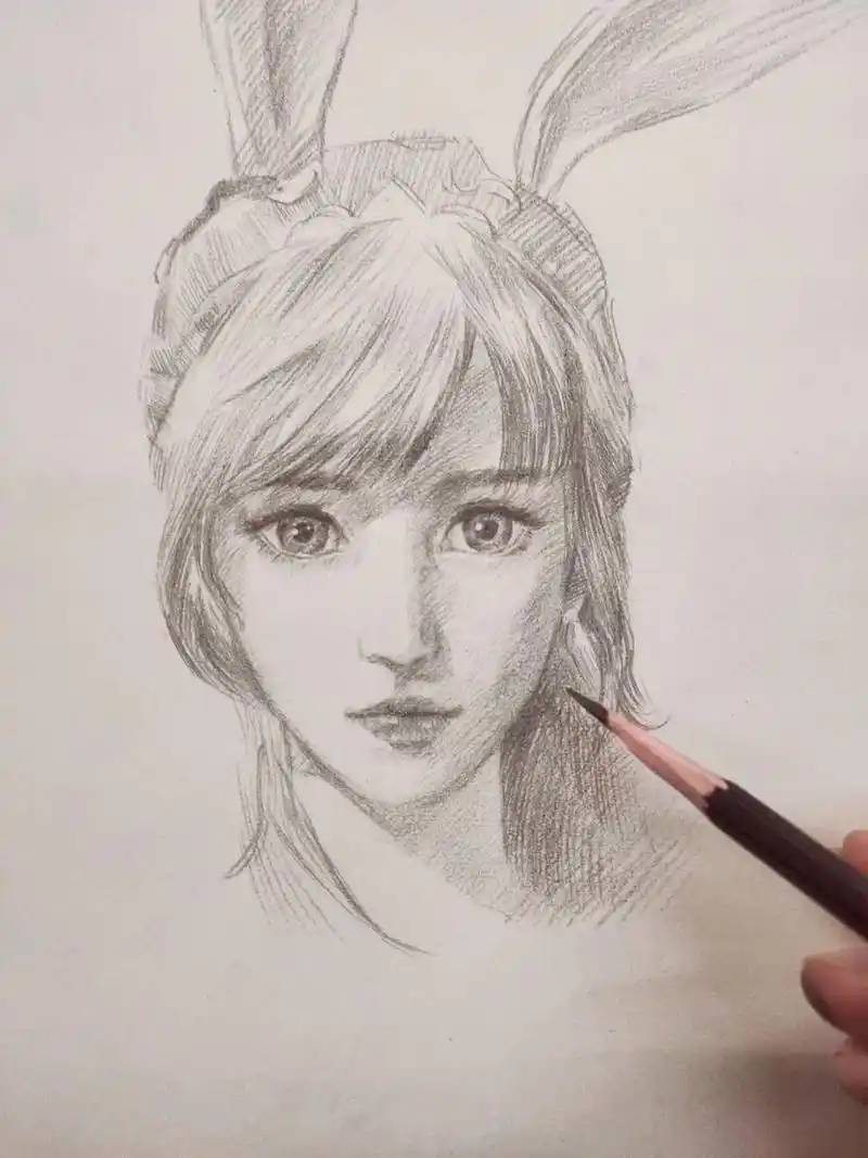 铅笔画小舞 | 斗罗大陆动画 手绘素描 在学生的强烈要求下画的一张