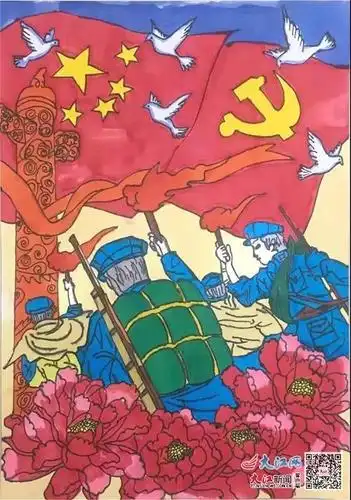 红色记忆我来画八里湖二小党史学习教育系列活动之小手绘红心组图