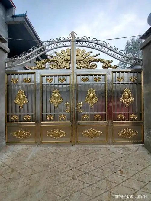 不锈钢庭院门欣赏!