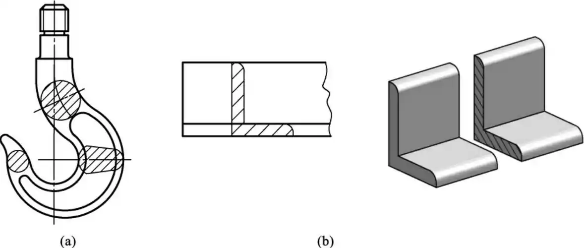 图6-37 重合断面