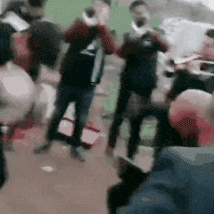 全村吃饭敲锣打鼓 gif 动图