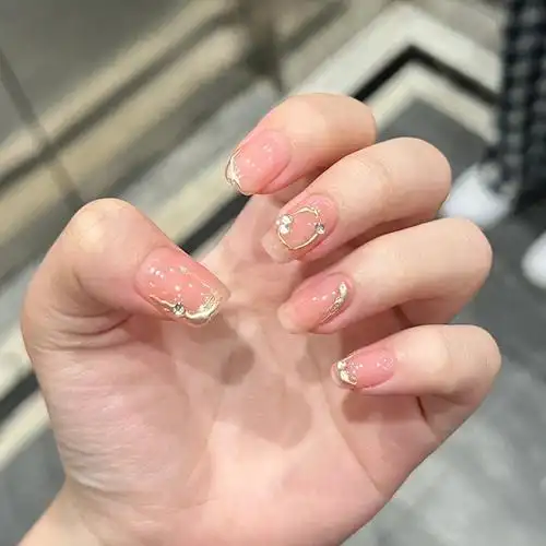 短甲必做超仙美甲气质仙气上班学生必做甲