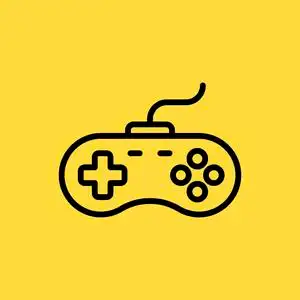 游戏手柄粗线图标图片