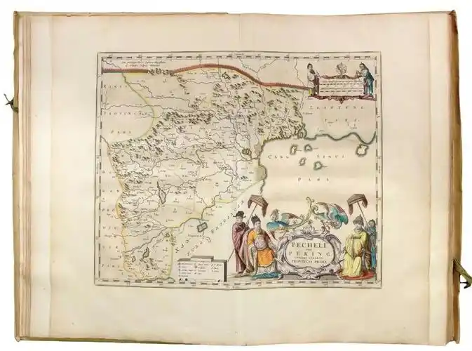 16世纪由西方绘制的中国地图,daniel crouch rare books