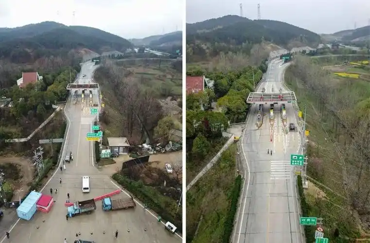 3月25日零时十分,一辆货车驶出京港澳高速孝感东出口.