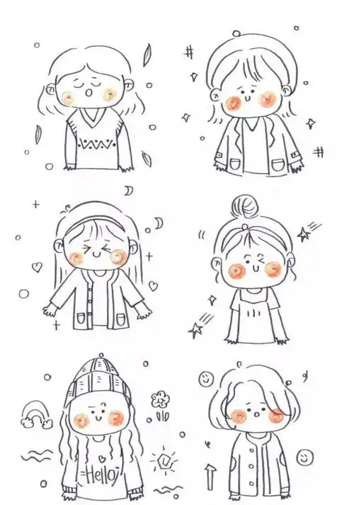 萌萌哒小可爱简笔画 萌萌哒小可爱简笔画奥特曼