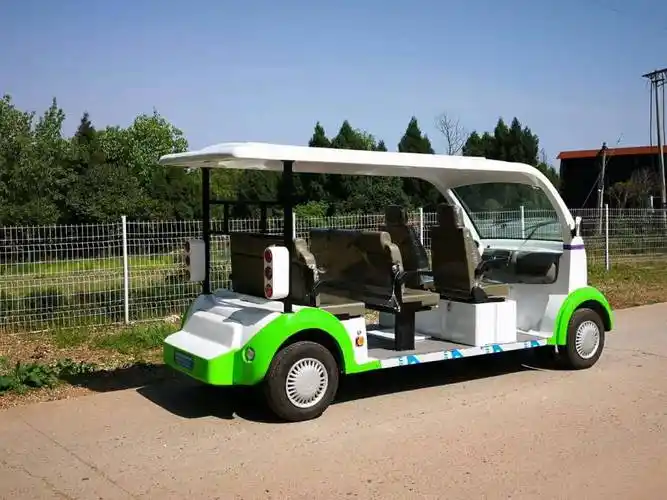 秋季旅游观光车四轮电动观光车景区运营电动车8座观光车