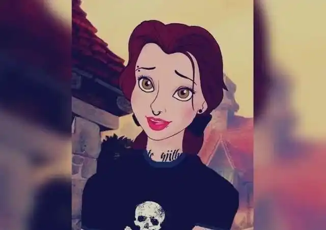 假如迪斯尼公主堕落成了小太妹,会是什么样子?