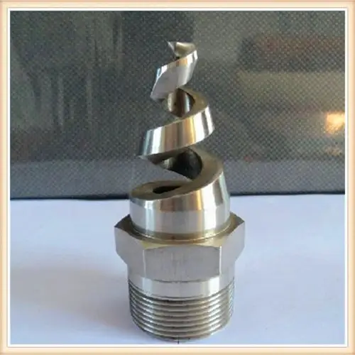 316l不锈钢螺旋喷嘴喷头喷淋头雾化防堵塞实心锥脱硫除尘降温冲洗