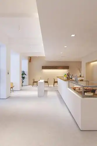 【吧台】首玺蛋糕店的长条店面空间