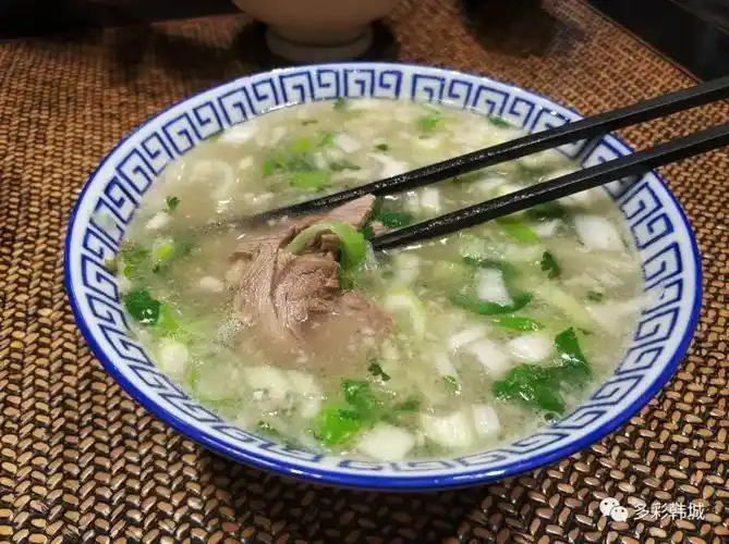 韩城人的冬天从喝一碗羊肉汤开始