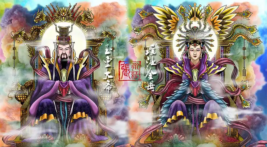 是道教神话传说中的天地的主宰,大道圣尊.