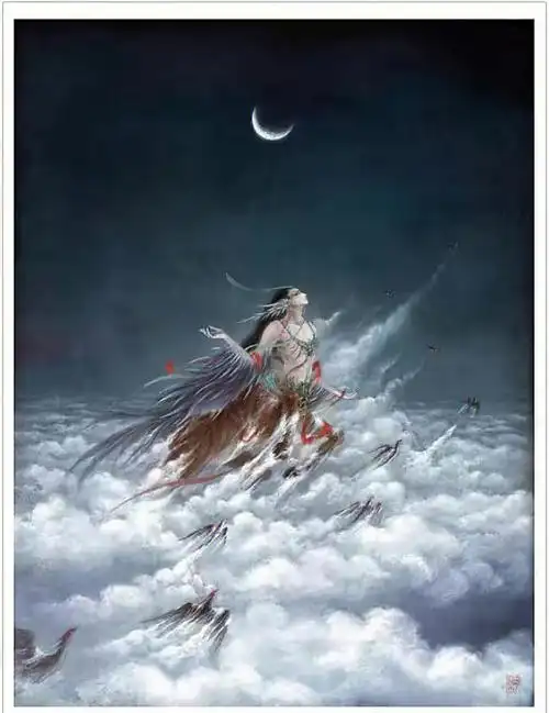 山海经上古神之英招