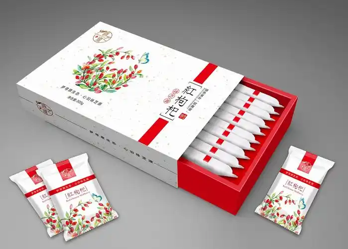 食品类包装盒展示