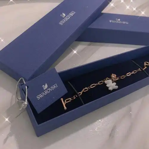 好物分享施华洛世奇心动小熊手链