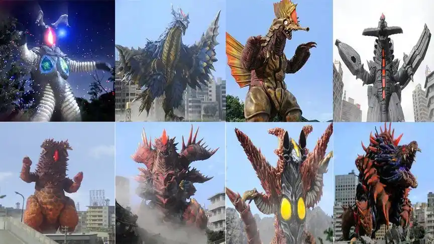 面对究极魔王兽,欧布使出至高圣剑,九个奥特曼一起出手才行