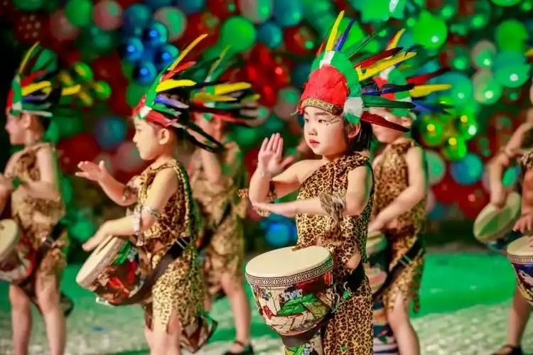 新学期童新幼儿园非洲鼓开课啦啦啦!