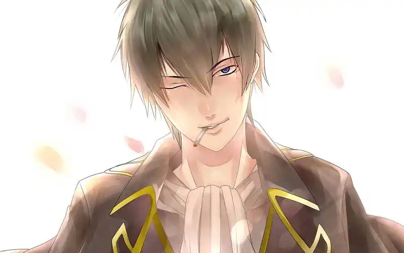 好看动漫银魂坂田银时人物图片电脑桌面壁纸高清