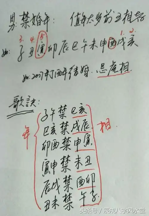 民间择日续集2——禁婚年