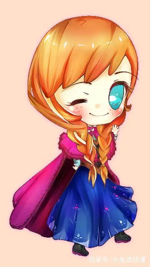 冰雪奇缘:25种不同形象的安娜公主,赛亚人版很傲娇!