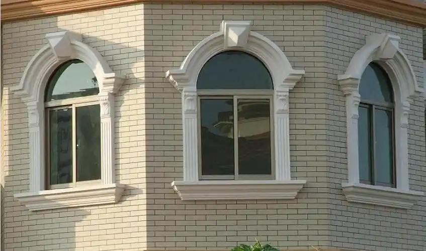 各种线条grc外墙窗套,水泥构件,欧式窗套风格