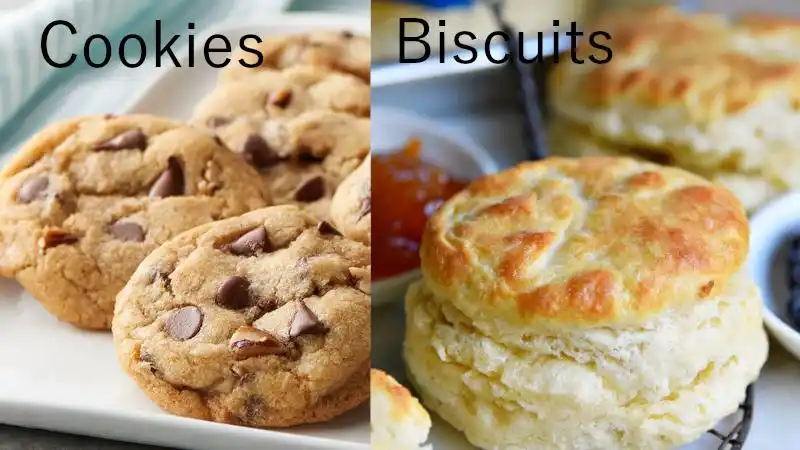 cookie和biscuit有什么区别如果难以说明的话请教我一下例句