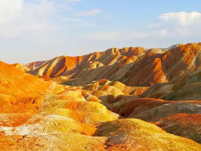 其它 七彩丹霞地貌 写美篇 张掖丹霞地貌是国内唯一的丹霞地貌与彩色