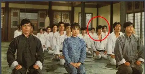 然而众所周知,成龙早年也曾是李小龙,郑佩佩,徐枫,茅瑛的人肉背景