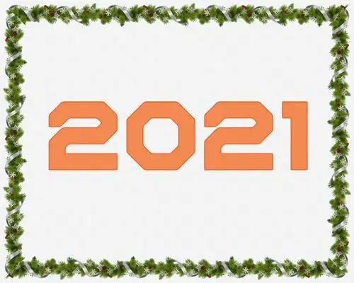 2021年数字背景图片