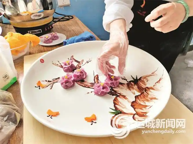 巧手捏面点花式展风采