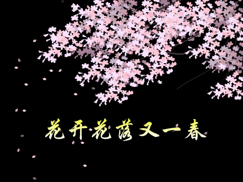 > *^)ㄣ 花开花落又一春)ㄣ*